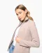 K907 - Microfleece met rits dames Natural