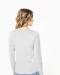 K383 - Dames T-shirt ronde hals lange mouwen White