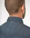 K519 - Heren denim overhemd lange mouwen Blue Jean