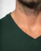 K3028IC - Heren-t-shirt BIO150 IC V-hals White