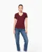 K3029IC - Dames-t-shirt BIO150 IC V-hals White