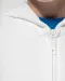 K455 - Kinder sweatvest met capuchon White