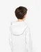 K455 - Kinder sweatvest met capuchon White
