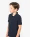 K249 - Kinderpolo korte mouwen White