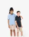 K249 - Kinderpolo korte mouwen White