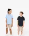K249 - Kinderpolo korte mouwen White