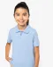 K249 - Kinderpolo korte mouwen White