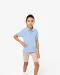 K249 - Kinderpolo korte mouwen White