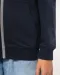 K486 - Kindersweatvest met capuchon Black / Fine Grey