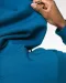 NS402 - Ecologische uniseks sweater met capuchon en rits Black
