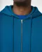 NS402 - Ecologische uniseks sweater met capuchon en rits Black