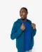 NS402 - Ecologische uniseks sweater met capuchon en rits Black