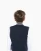 K498 - Kinder college jacket Navy / White