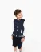 K498 - Kinder college jacket Navy / White