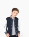 K498 - Kinder college jacket Navy / White