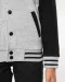 K498 - Kinder college jacket Navy / White