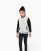 K498 - Kinder college jacket Navy / White