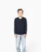 K9109 - Trui met V-hals kind Grey Melange