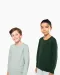 K4026 - Ecologische kindersweater met ronde hals White