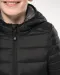 K6112 - Lichte kinderjas met capuchon Black