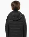 K6112 - Lichte kinderjas met capuchon Black