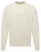 RU262M - Authentic Sweater met ronde hals Natural