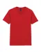 GI64V00 - Softstyle Euro Fit Adult V-neck T-shirt Red