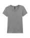 GI64V00L - Softstyle® Fitted Ladies' V-neck T-shirt RS Sport Grey
