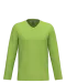 K358 - T-shirt V-hals lange mouwen Lime
