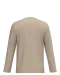K358 - T-shirt V-hals lange mouwen Light Sand