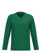 K358 - T-shirt V-hals lange mouwen Kelly Green