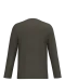 K358 - T-shirt V-hals lange mouwen Dark Khaki