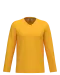 K358 - T-shirt V-hals lange mouwen Yellow