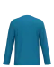 K358 - T-shirt V-hals lange mouwen Tropical Blue