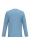 K358 - T-shirt V-hals lange mouwen Sky Blue