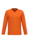 K358 - T-shirt V-hals lange mouwen Orange