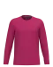 K359 - T-shirt ronde hals lange mouwen Fuchsia