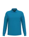 K243 - Polo lange mouwen Tropical Blue