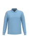 K243 - Polo lange mouwen Sky Blue