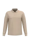 K243 - Polo lange mouwen Light Sand