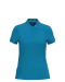 K242 - Damespolo korte mouwen Tropical Blue