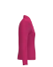 K244 - Damespolo lange mouwen Fuchsia