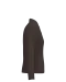 K244 - Damespolo lange mouwen Chocolate
