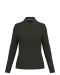 K244 - Damespolo lange mouwen Dark Khaki