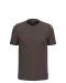 K356 - T-shirt ronde hals korte mouwen Chocolate
