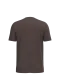 K356 - T-shirt ronde hals korte mouwen Chocolate