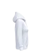K473 - Eco damessweater met capuchon White