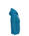K473 - Eco damessweater met capuchon Tropical Blue