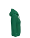 K473 - Eco damessweater met capuchon Kelly Green