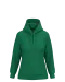 K473 - Eco damessweater met capuchon Kelly Green